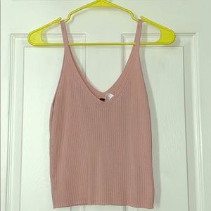 light pink tank